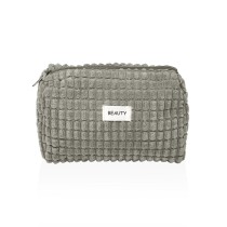 Reise-Toilettentasche Versa Corduroy Blau Polyester 8 x 11 x 18 cm