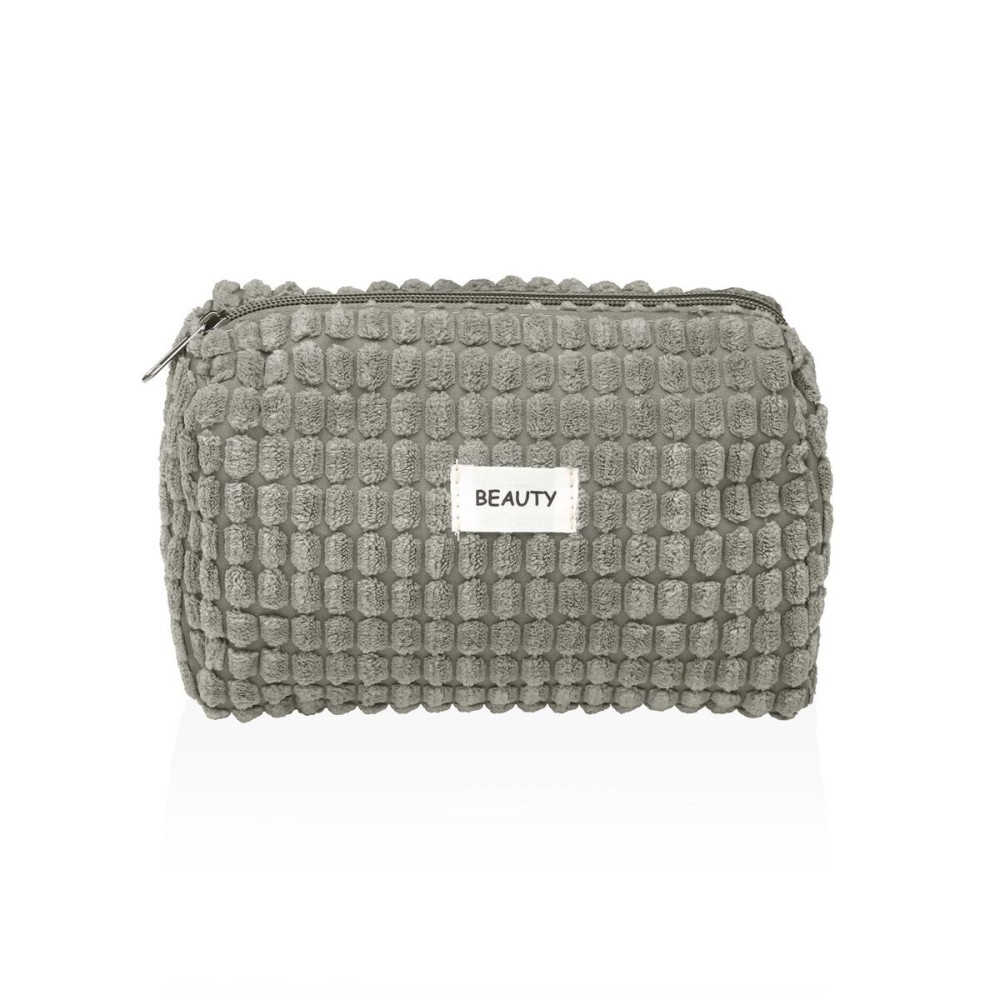 Reise-Toilettentasche Versa Corduroy Blau Polyester 8 x 11 x 18 cm