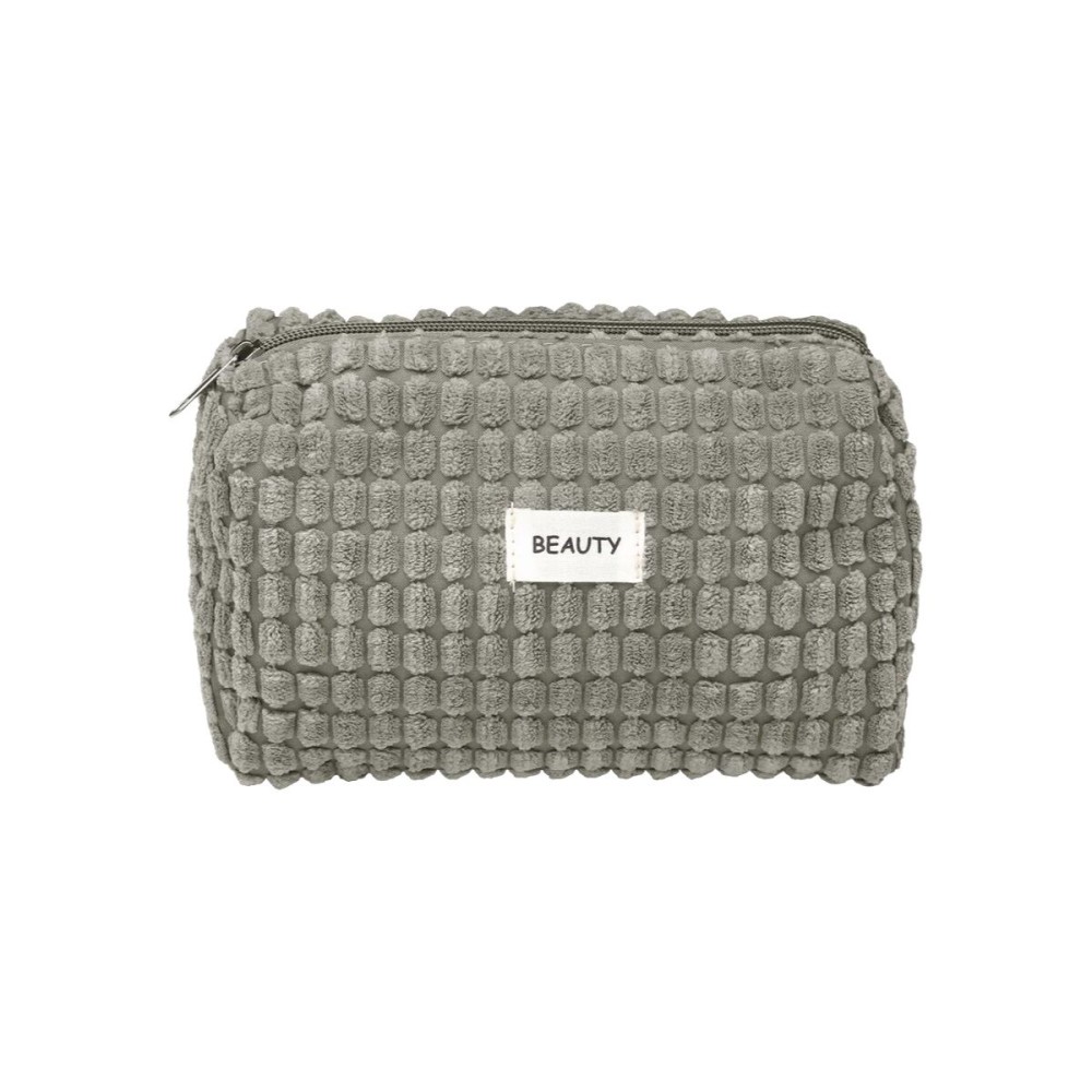 Reise-Toilettentasche Versa Corduroy Blau Polyester 8 x 11 x 18 cm