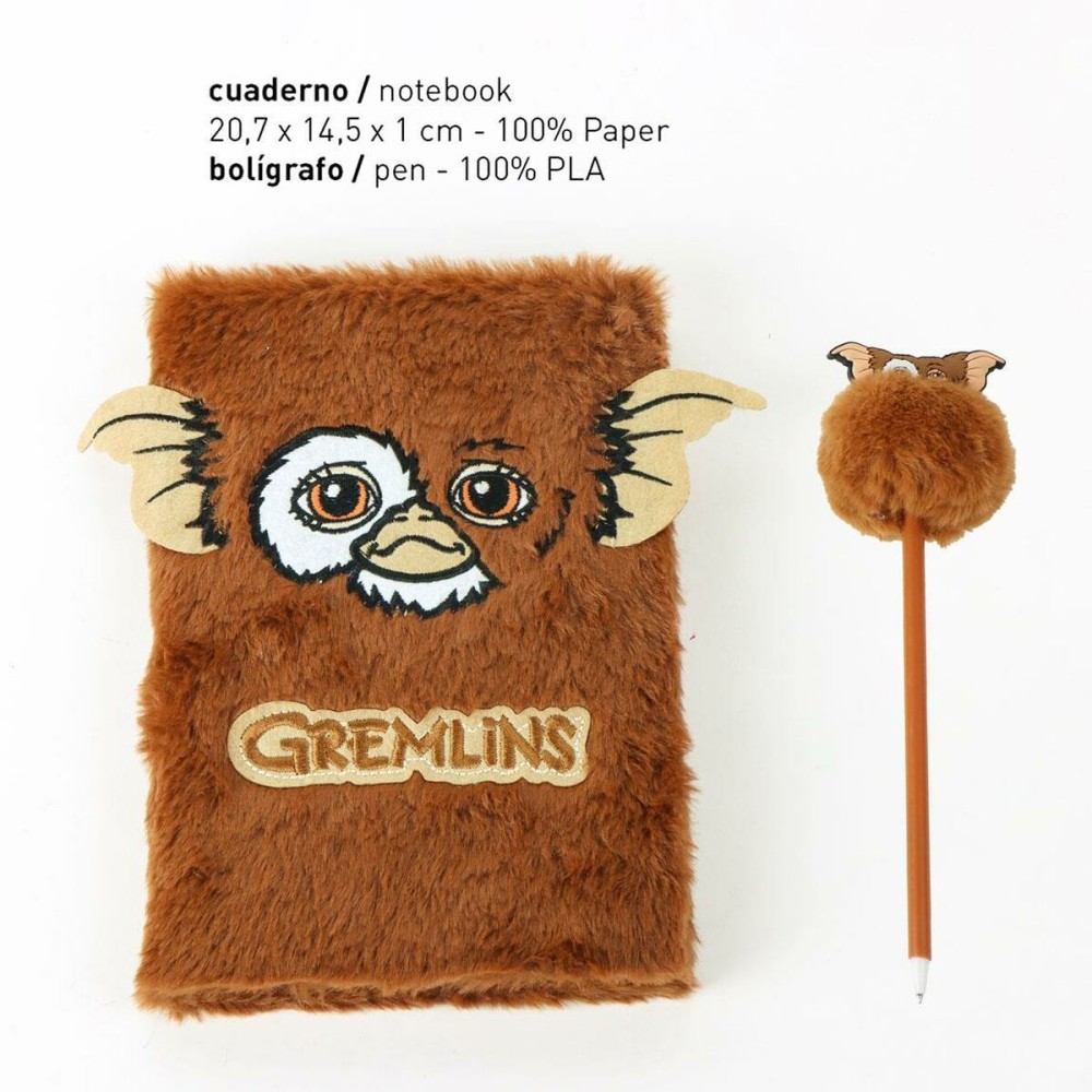 Papierwaren-Set Gremlins Lila