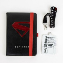 Stationery Set Superman Purple