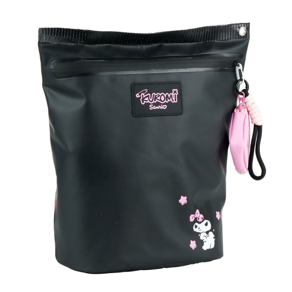 Lässiger Rucksack Hello Kitty Schwarz 30,4 x 33 x 12 cm