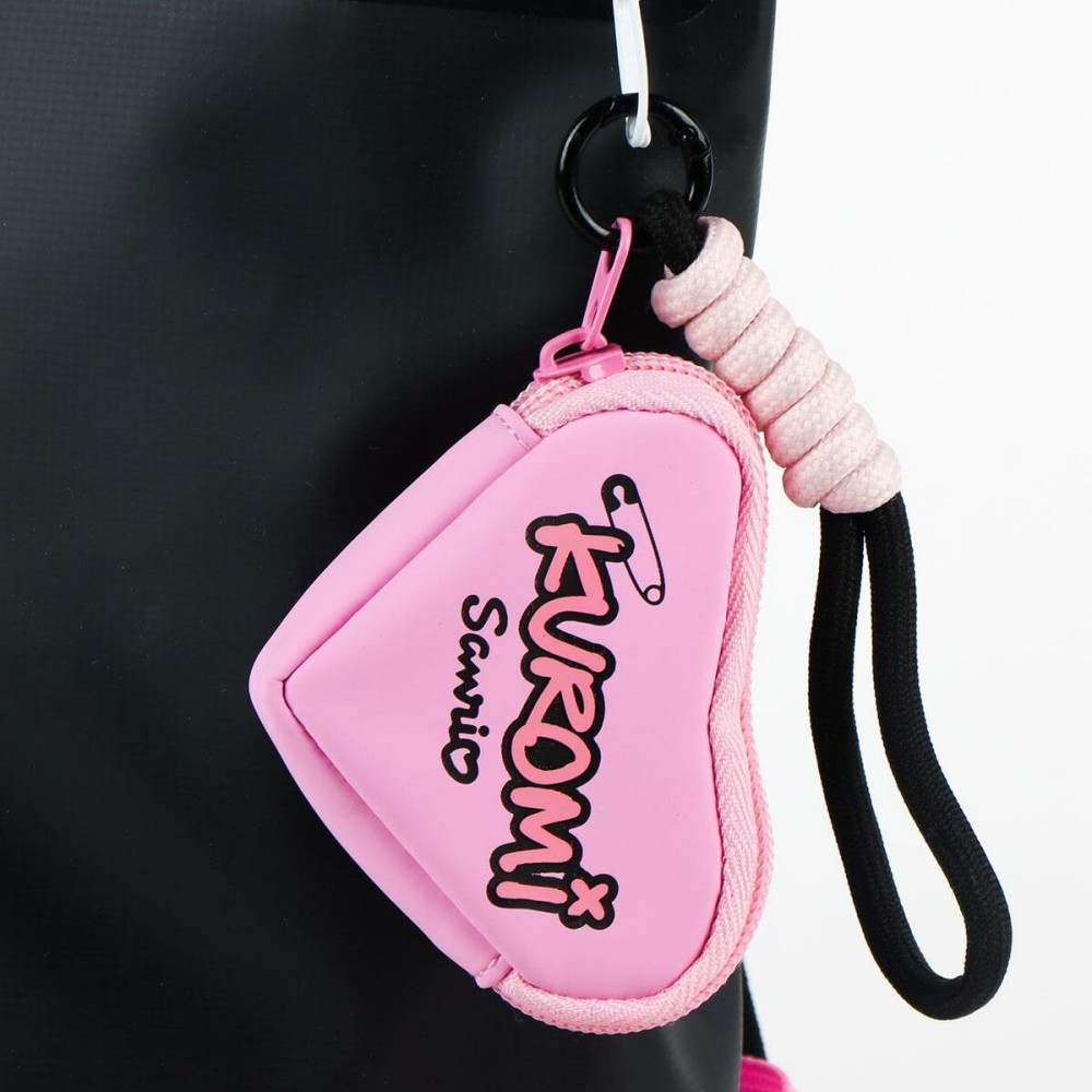 Casual Backpack Hello Kitty Black 30,4 x 33 x 12 cm