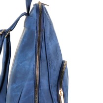 Lässiger Rucksack Stitch Blau Moderne 27,1 x 34 x 12 cm