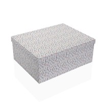 Satz stapelbarer Organizerboxen Versa Blume Pappe 15 Stücke