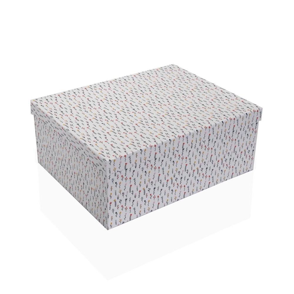 Satz stapelbarer Organizerboxen Versa Blume Pappe 15 Stücke