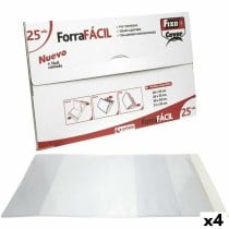 Selbstklebende Bucheinbandfolie Fixo Durchsichtig 30 x 53 cm (4 Stück)