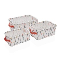 Korb-Set Versa Textil 18 x 14 x 28 cm 28 x 18 x 14 cm