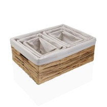 Make-up organizer Versa Cinth Wasserhyazinthe 40 x 30 x 15 cm 30 x 15 x 40 cm 21 x 13 x 11 cm 25,5 x 17 x 13 cm