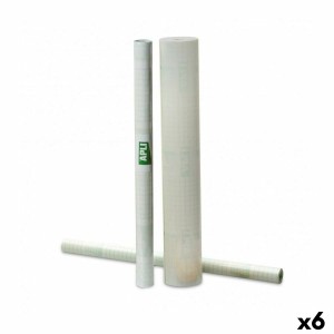 Adhesive Book Cover Apli Transparent 0,5 x 20 m (6 Units)