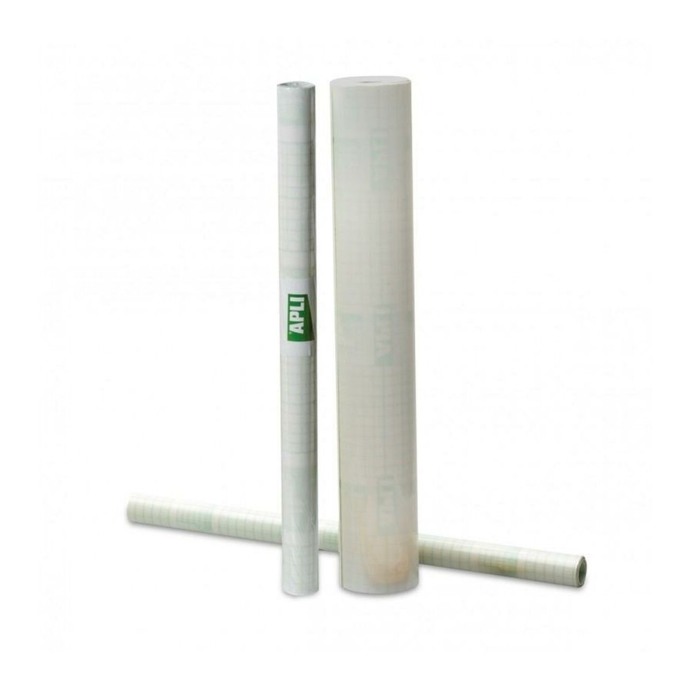 Adhesive Book Cover Apli Transparent 0,5 x 20 m (6 Units)