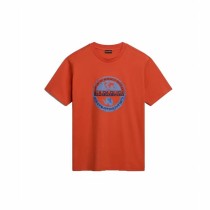 Herren Kurzarm-T-Shirt Napapjiri S-Bollo Ss 1 Orange