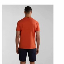 Herren Kurzarm-T-Shirt Napapjiri S-Bollo Ss 1 Orange