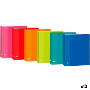 Ring binder Elba Color Life Multicolour Din A4 (12 Units)