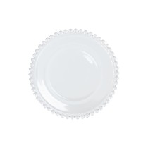 Flat Plate Home ESPRIT Transparent Crystal 15,6 x 15,6 x 1,7 cm