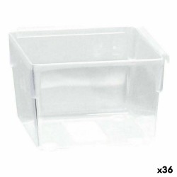 Boîte Multiusage Modulaire Transparent 8 x 8 x 5,3 cm (36 Unités)