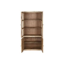 Présentoir Home ESPRIT Verre Bois de manguier 90 x 40 x 180 cm