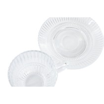 Ensemble de tasses à café Home ESPRIT Transparent 240 ml