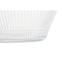 Salad Bowl Home ESPRIT Transparent 22 x 22 x 9,5 cm