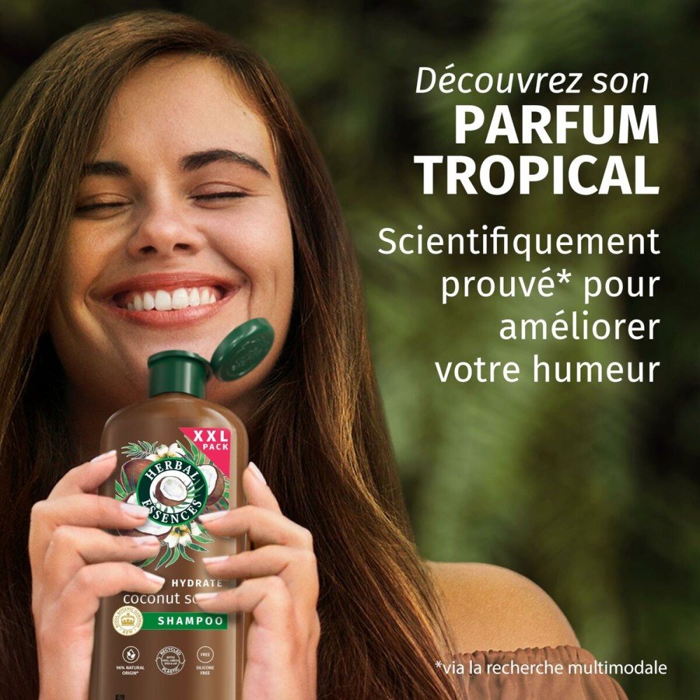 Moisturizing Shampoo Herbal Essences Coconut Scent