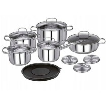 Batterie de Cuisine Smile MGK-22 Acier 14 Pièces