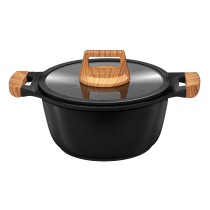 Batterie de Cuisine Smile MGK-23 Noir Bois 7 Pièces