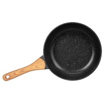 Batterie de Cuisine Smile MGK-23 Noir Bois 7 Pièces