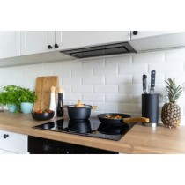 Batterie de Cuisine Smile MGK-23 Noir Bois 7 Pièces