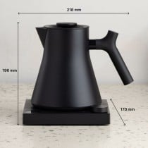 Wasserkocher Fellow Schwarz Edelstahl Kunststoff 1200 W 900 ml