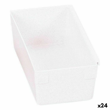 Boîte Multiusage Modulaire Blanc 15 x 8 x 5,3 cm (24 Unités)