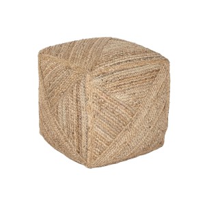 Footrest Home ESPRIT Natural 45 x 45 x 48 cm