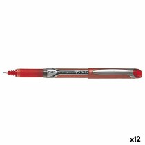 Flüssigtintenstift Pilot V-5 GRIP HI-TECPOINT Rot 0,5 mm (12 Stück)