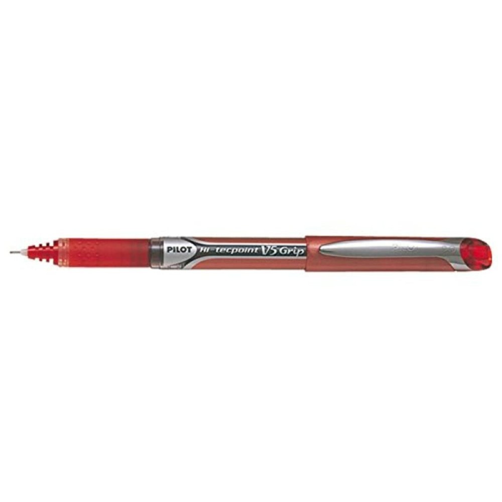 Flüssigtintenstift Pilot V-5 GRIP HI-TECPOINT Rot 0,5 mm (12 Stück)