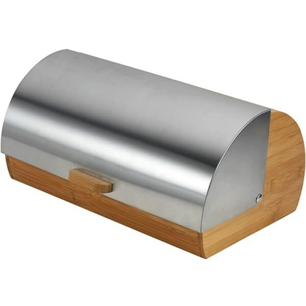 Corbeille à Pain Feel Maestro MR-1673S Acier Bois Acier inoxydable