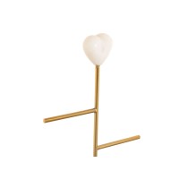 Porte-bijoux Home ESPRIT Blanc Doré Métal 16 x 13 x 32 cm