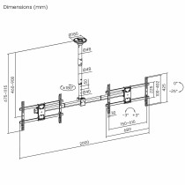 Screen Table Support MacLean MC-111 B 60" 34"