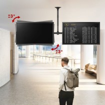 Bildschirm-Träger für den Tisch MacLean MC-111 B 60" 34"
