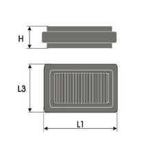 Luftfilter Green Filters P567293