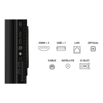 TV intelligente TCL 55P89K 55 55" 4K Ultra HD HDR QLED