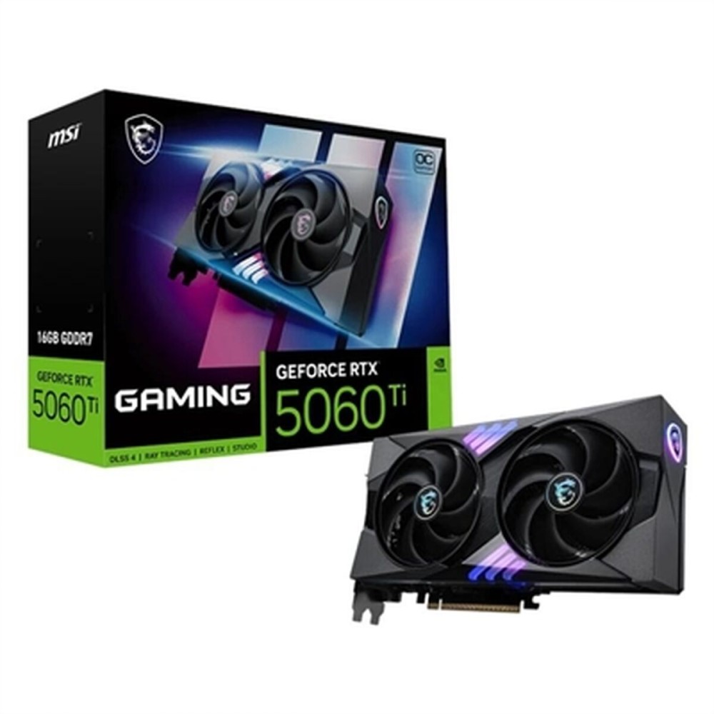 Grafikkarte MSI RTX 5060 Ti 16G GAMING OC 16 GB geforce rtx 5060 ti GDDR7