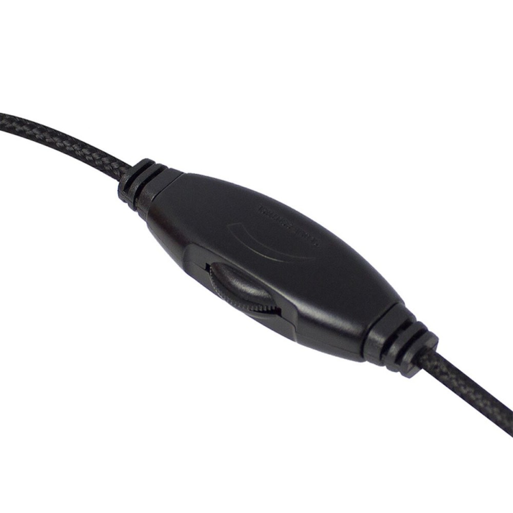 Kopfhörer mit Mikrofon Ewent EW3567 Schwarz (1 Stück)