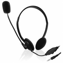 Kopfhörer mit Mikrofon Ewent EW3567 Schwarz (1 Stück)