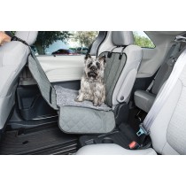 Housse de Protection pour Siège Auto Individuel pour Animaux de Compagnie Dog Gone Smart 112 x 89 cm Gris Plastique