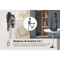 Stick Vacuum Cleaner Samsung VS15A6031R4/ET 150 W