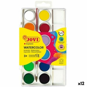 Wasserfarben Jovi Bunt (12 Stück)
