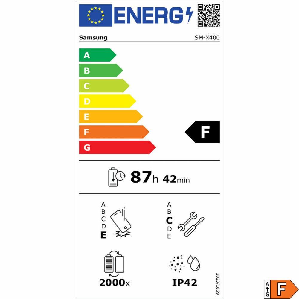 Tablette Samsung SM-X400NZAREUB