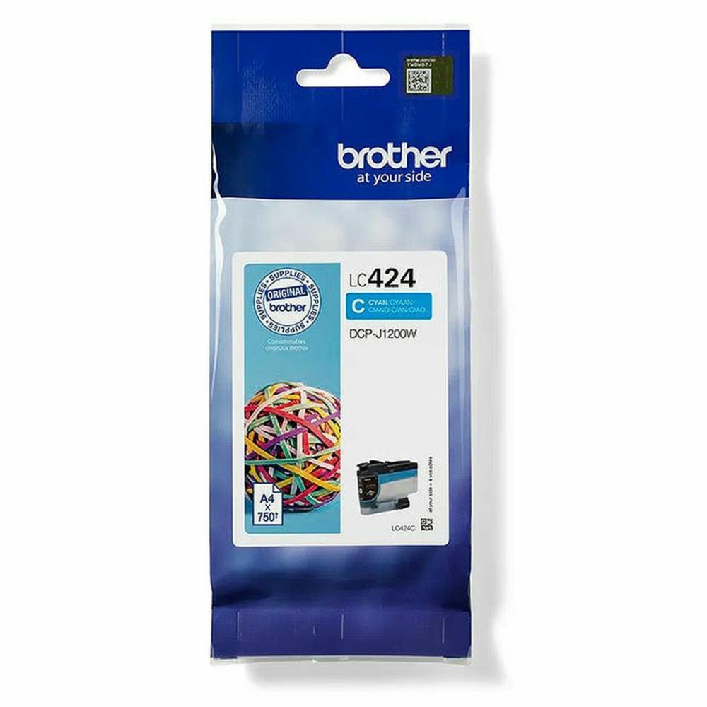 Cartouche d'encre originale Brother LC-424C Cyan