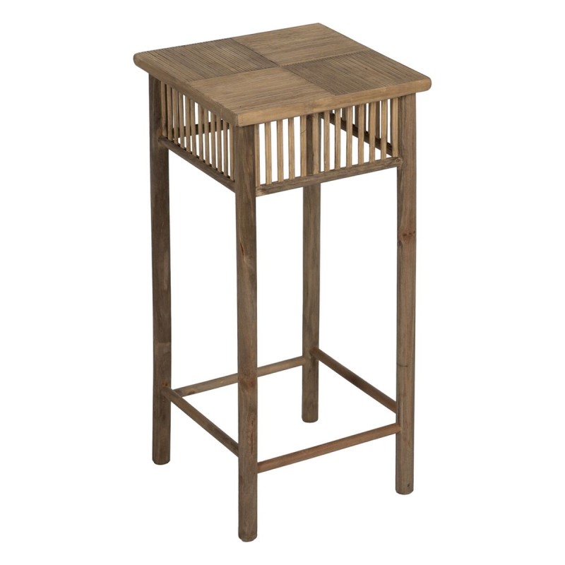 Table d'appoint Naturel Bambou 22,5 x 22,5 x 50 cm 32,5 x 32,5 x 70 cm 2 Pièces (2 Unités)