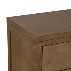 Table de Nuit BRAYAN Naturel Bois de paulownia 48 x 35 x 66 cm