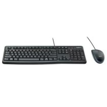 clavier et souris Logitech MK120 Noir Espagnol Qwerty (10 Unités)